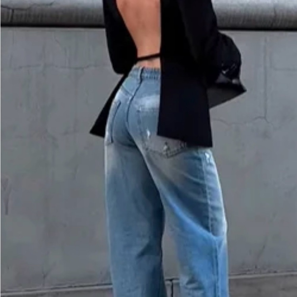 NWOT Black back out blazer